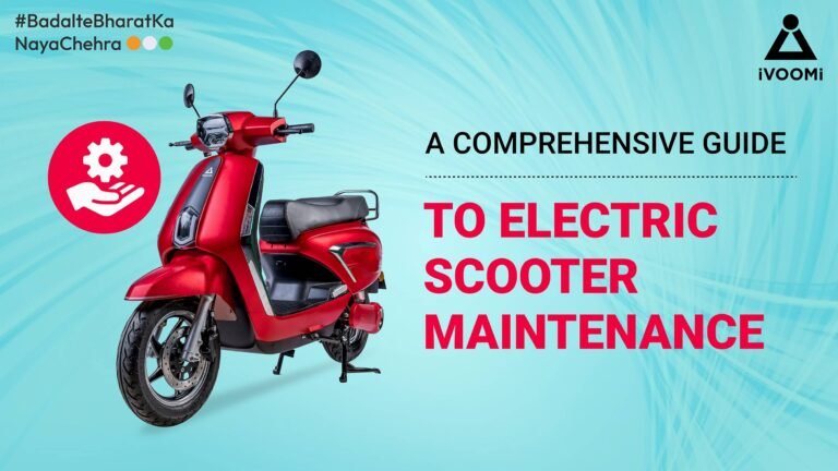 Electric Scooter Maintenance Guide