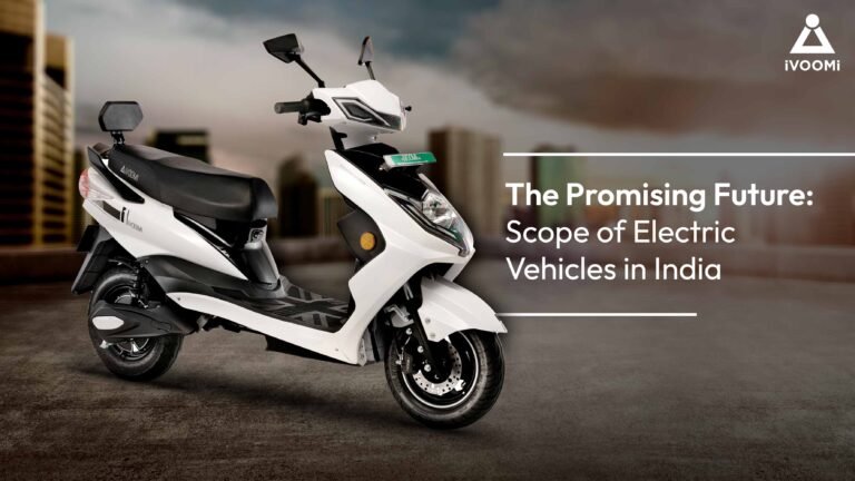 The Promising Future: Scope of Electric Vehicles in India