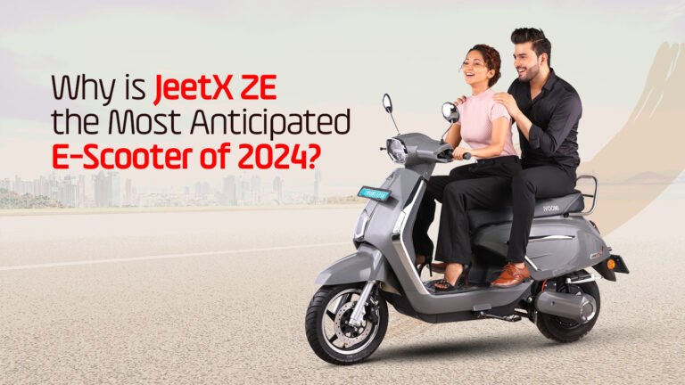 Why is the JeetX ZE the Most Anticipated E-Scooter of 2024?