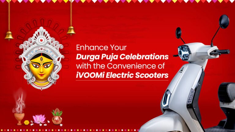 Enhance Your Durga Puja Celebrations with the Convenience of iVOOMi Electric Scooters