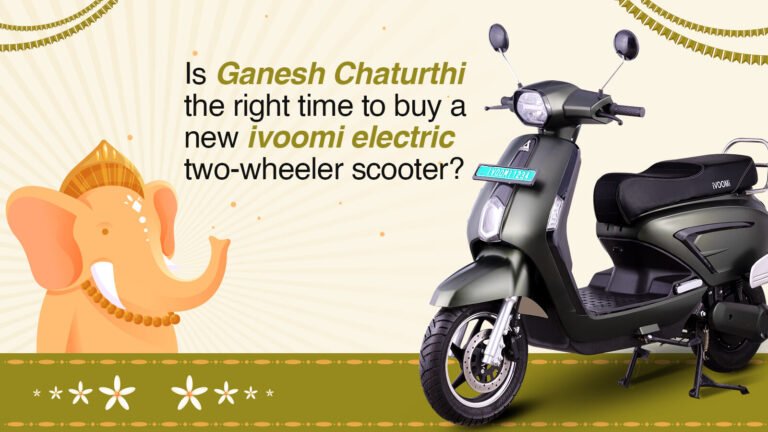 Is Ganesh Chaturthi the Right Time to Buy a New iVOOMi Electric Two-Wheeler Scooter?